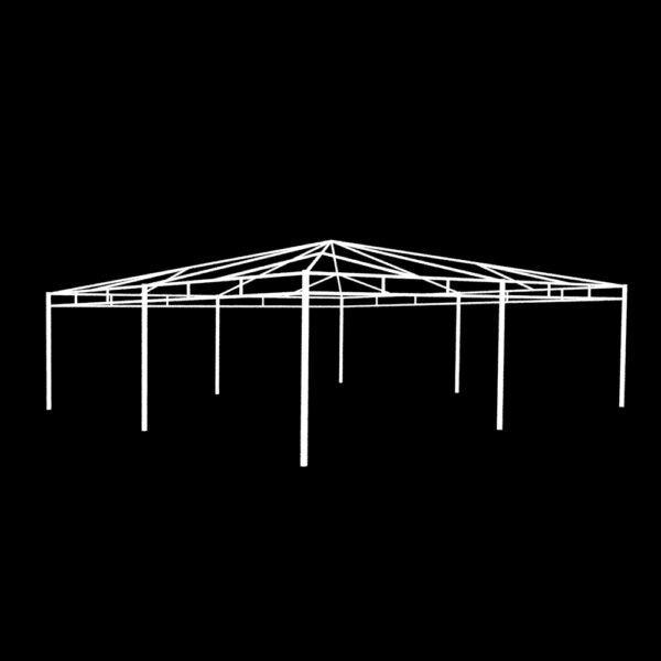 Tenda Piramidal 10x10 PVC - Image 3