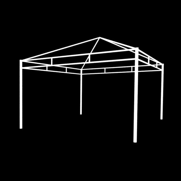 Tenda Piramidal 5x5 PVC - Image 3